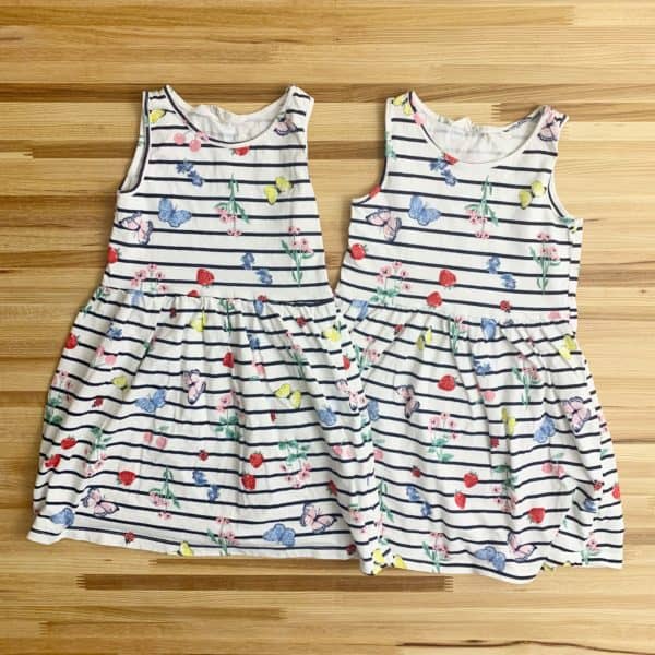 Matching Spring Dresses for Twins