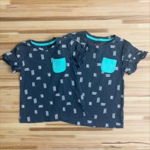Matching tshirts for twin girls