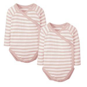 Matching crossover bodysuit for twins
