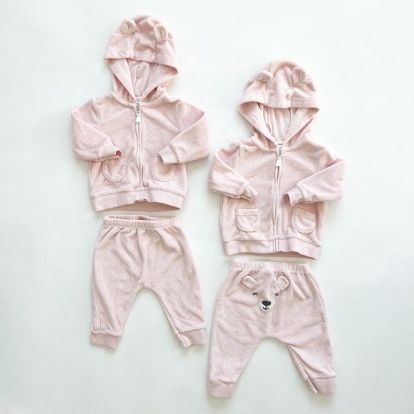 Matching Terry Cloth Sweatsuits