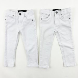 Matching White Jeans