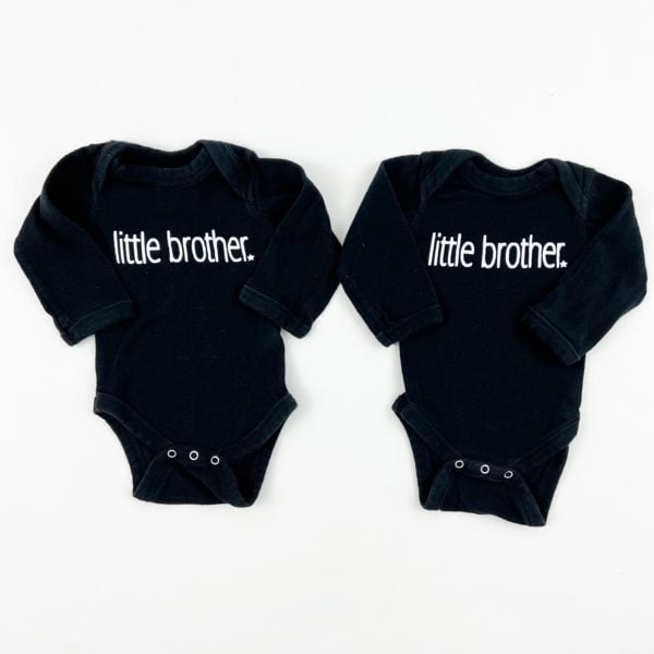 Matching Little Brother Onesies