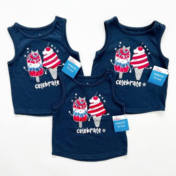 Matching 4th of July Tank Tops