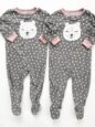 Matching Bear Footie Pajamas