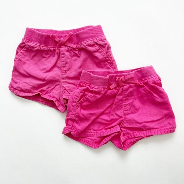 Matching Pink Shorts