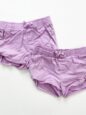 Matching Purple Shorts