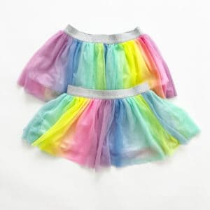 Matching Rainbow Skirts