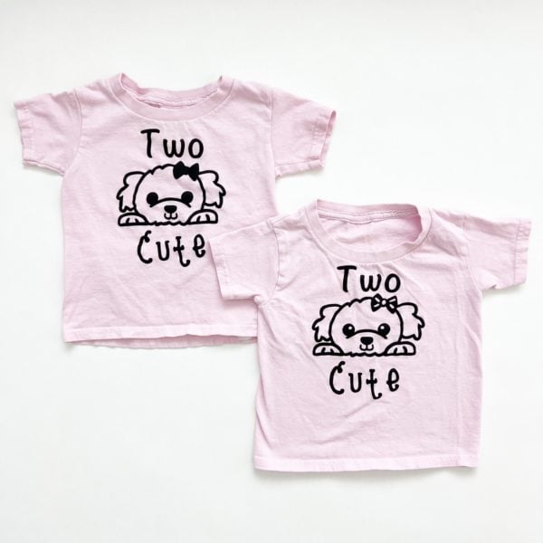 Matching Two Cute Shirts