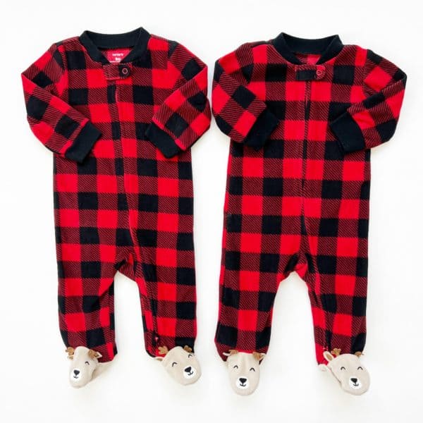 Matching Plaid Pajamas