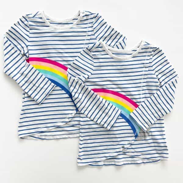 Matching Rainbow Long Sleeve Shirts