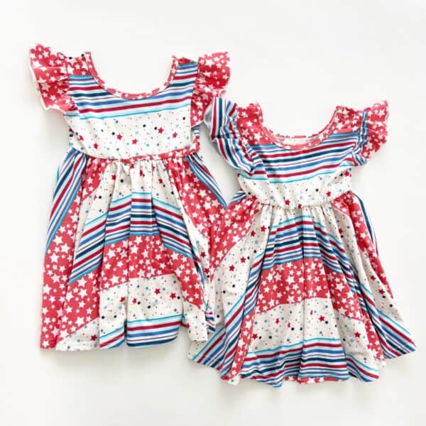 Matching 4th of July Dresses