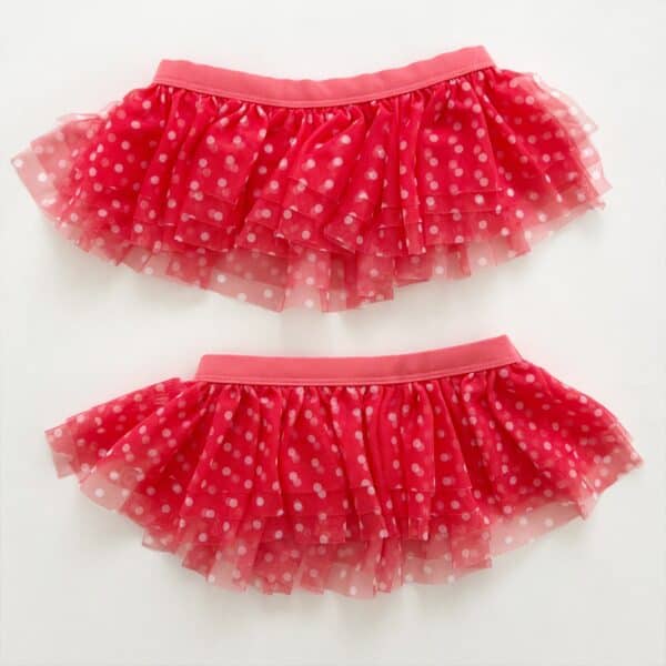 Matching Red Tutu Skirts