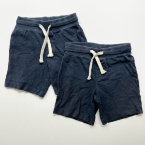 Matching shorts for twin boys