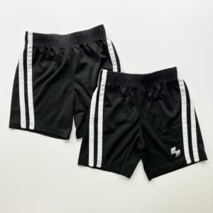 Matching shorts for twin boys