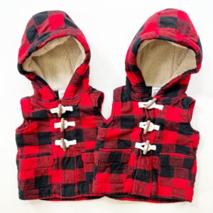 Matching Vests for Twins