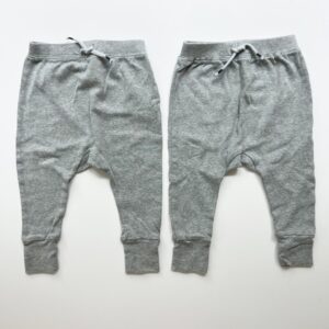 Matching pants for twin boys