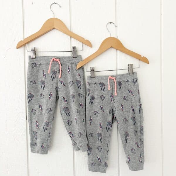 Matching Pants for twin girls