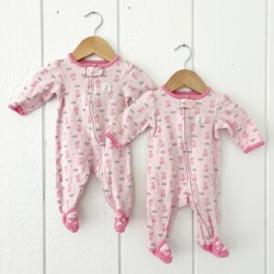Matching Pajamas for twin girls
