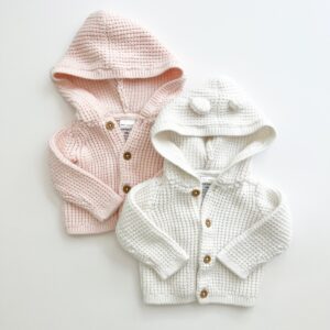Matching Sweaters for Twin Girls