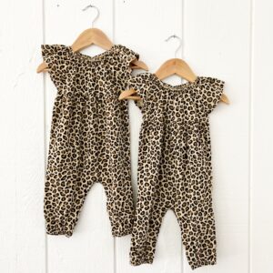 Matching Rompers for twin girls