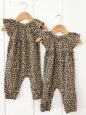 Matching Rompers for twin girls